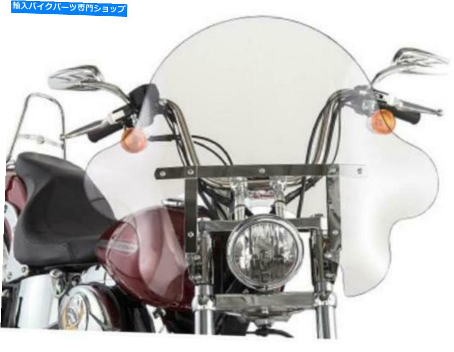 Windshield スリップストーマーSS-32 16インチ。クロムハードウェア付きファルコンフロントガラス - クリア16 \