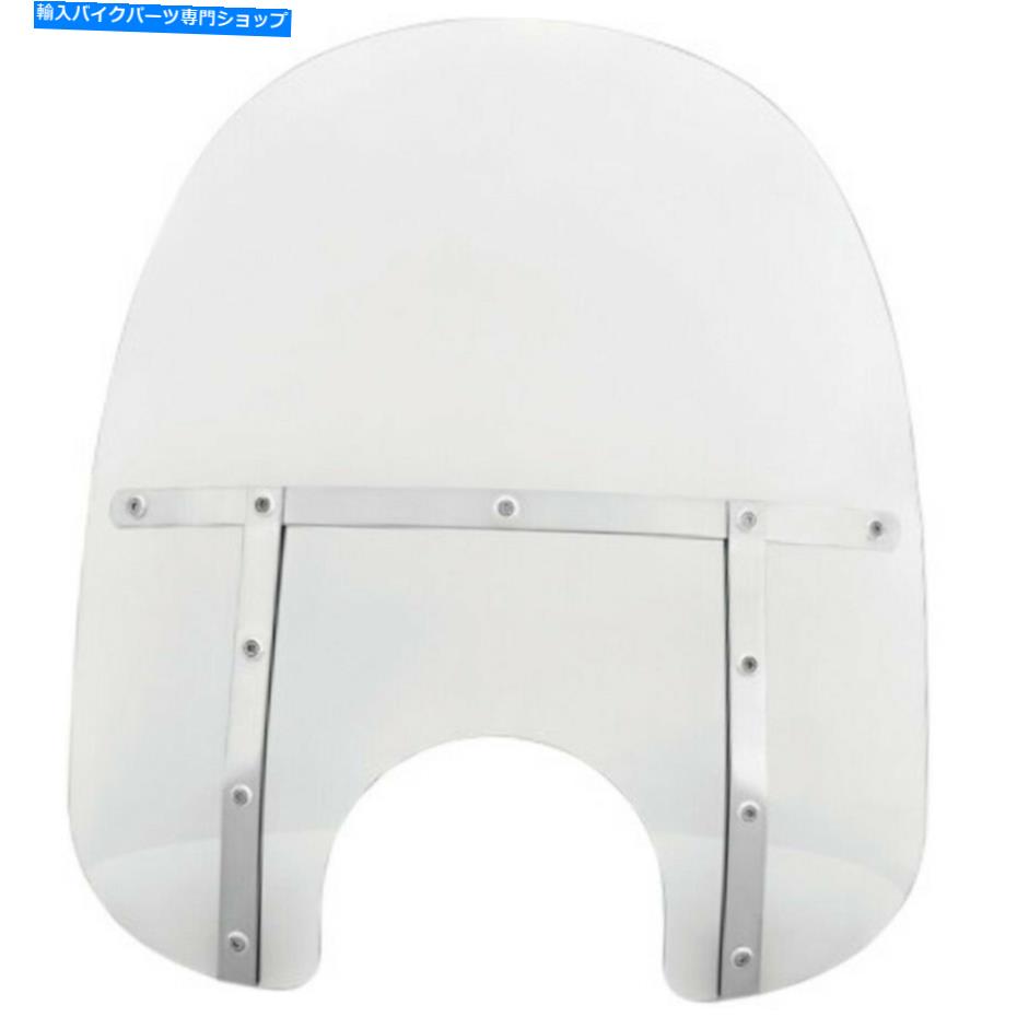 Windshield メンフィス色合い19 "脂肪澄んだフロントガラススクリーンシールドハーレーメトリッククルーザー Memphis Shades 19" Fats Clear Windshield Screen Shield Harley Metric Cruiser【並行輸入品】｜Us Custom Parts Shop USDM