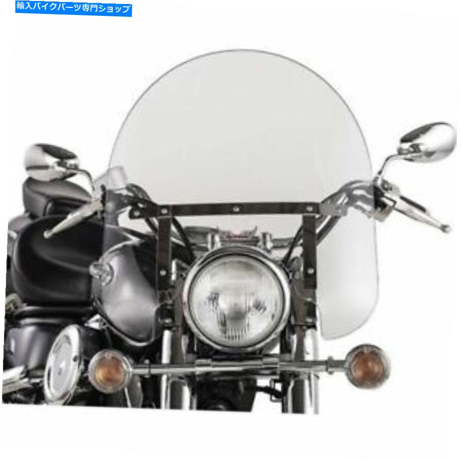 Windshield クリア/クロムスリップストリーマーSS-30クラシック17 \