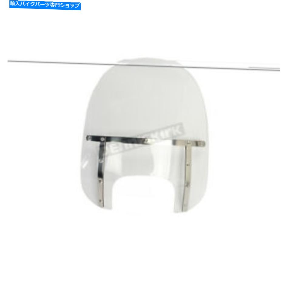 Windshield メンフィス色合いはクリア19インチメンフィス脂肪ウィンドシールド - MEM6300 Memphis Shades Clear 19 in. Memphis Fats Windshield - MEM6300【並行輸入品】