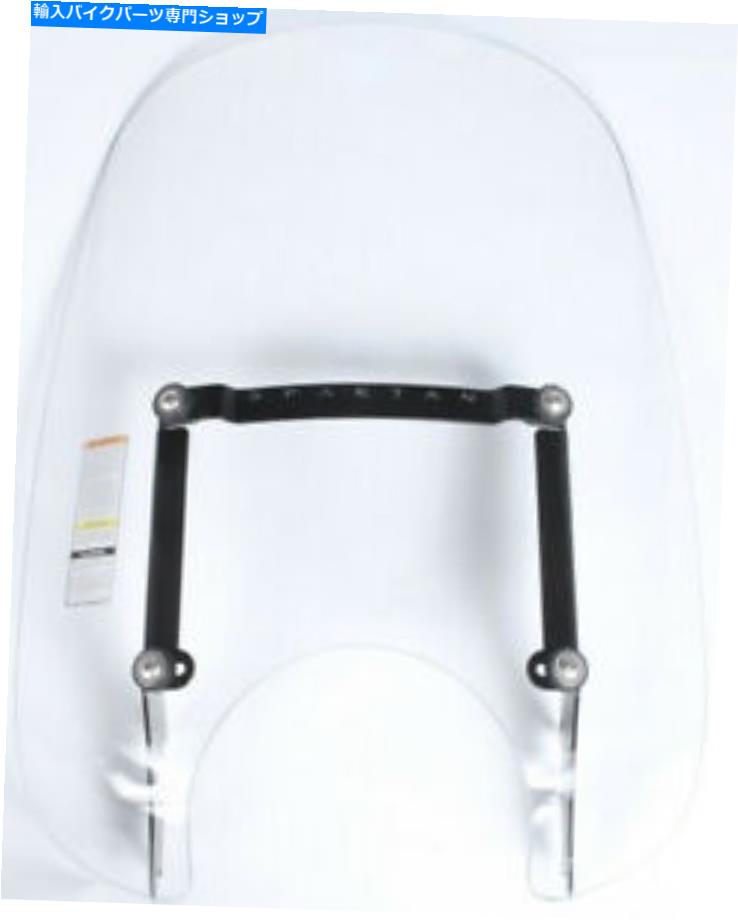 Windshield ナショナルサイクルSpartan Windshield Clear 18.50in N21202 National Cycle Spartan Windshield Clear 18.50in N21202【並行輸入品】