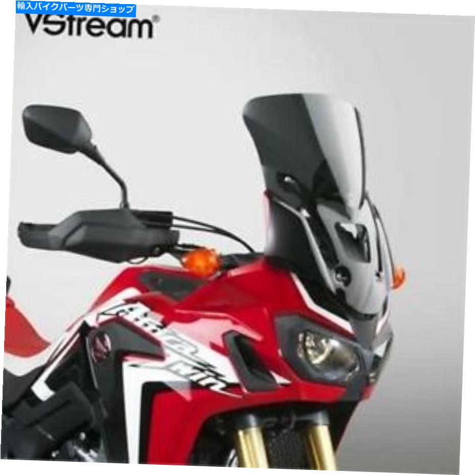 Windshield ホンダCRF1000Lアフリカツイン2018国立サイクルVstreamダークタントスポーツスクリーン HONDA CRF1000L AFRICA TWIN 2018 NATIONAL CYCLE VSTREAM DARK TINT SPORTS SCREEN【並行輸入品】｜Us Custom Parts Shop USDM