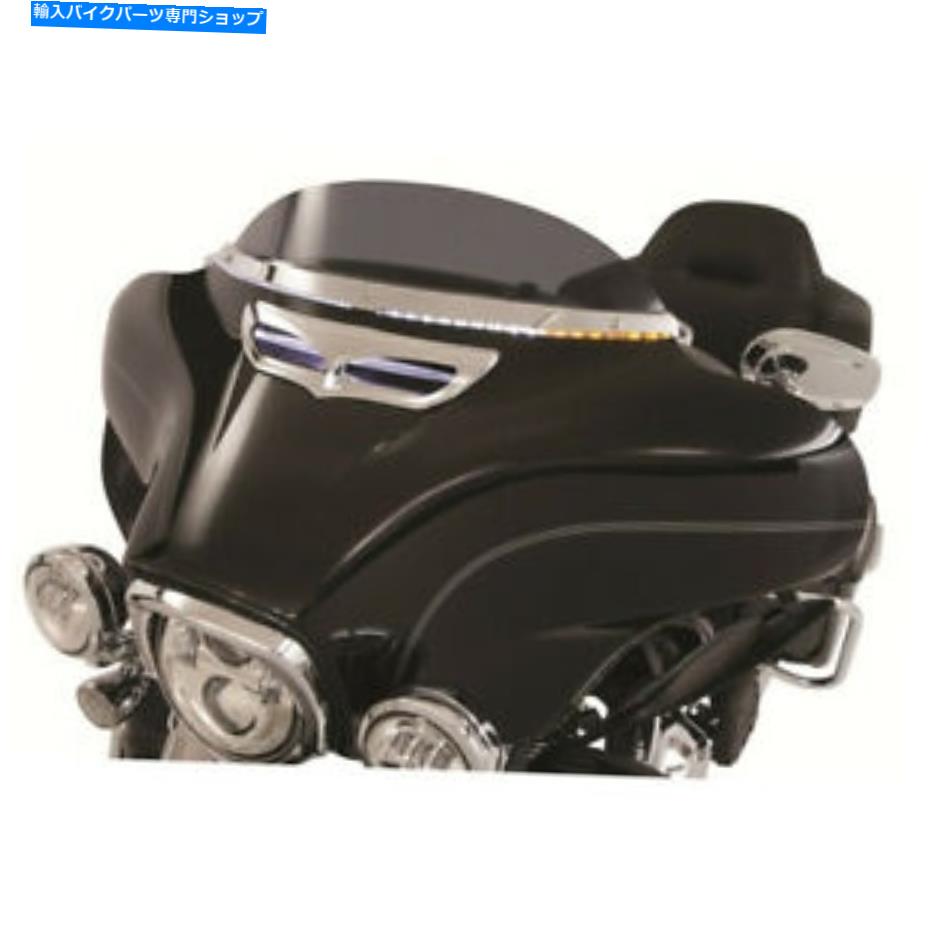 Windshield Ciro Windshield Trim - Chrome - FL 14+ | 11000 Ciro Windshield Trim - Chrome - FL 14+ | 11000【並行輸入品】
