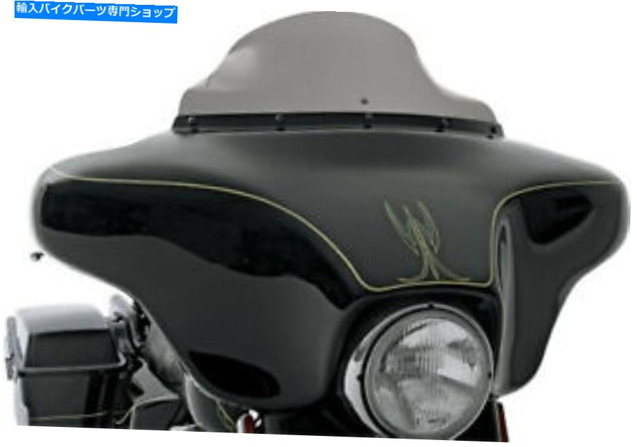 Windshield Klock Werksフレアスモーク6.5 "ハーレーダビッドソンFLHT 86-95用フロントガラス Klock Werks Flare Smoke 6.5" Windshield For Harley Davidson FLHT 86-95【並行輸入品】｜Us Custom Parts Shop USDM
