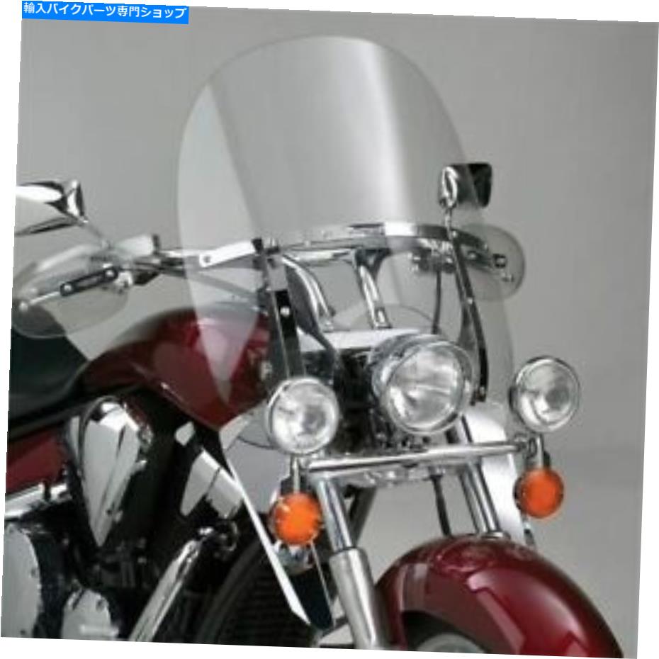 Windshield ナショナルサイクルスイッチブレード2アップクイックリリースウインドシールド - N21109 National Cycle SwitchBlade 2-Up Quick Release Windshield - N21109【並行輸入品】