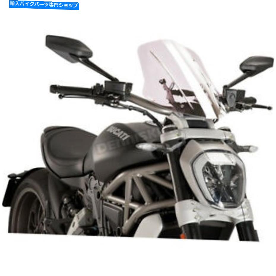 Windshield ピグハイテクパーツクリア裸の新世代スポーツウインドシールド - 8922W Puig Hi-Tech Parts Clear Naked New Generation Sport Windshield - 8922W【並行輸入品】|Us Custom Parts Shop USDM