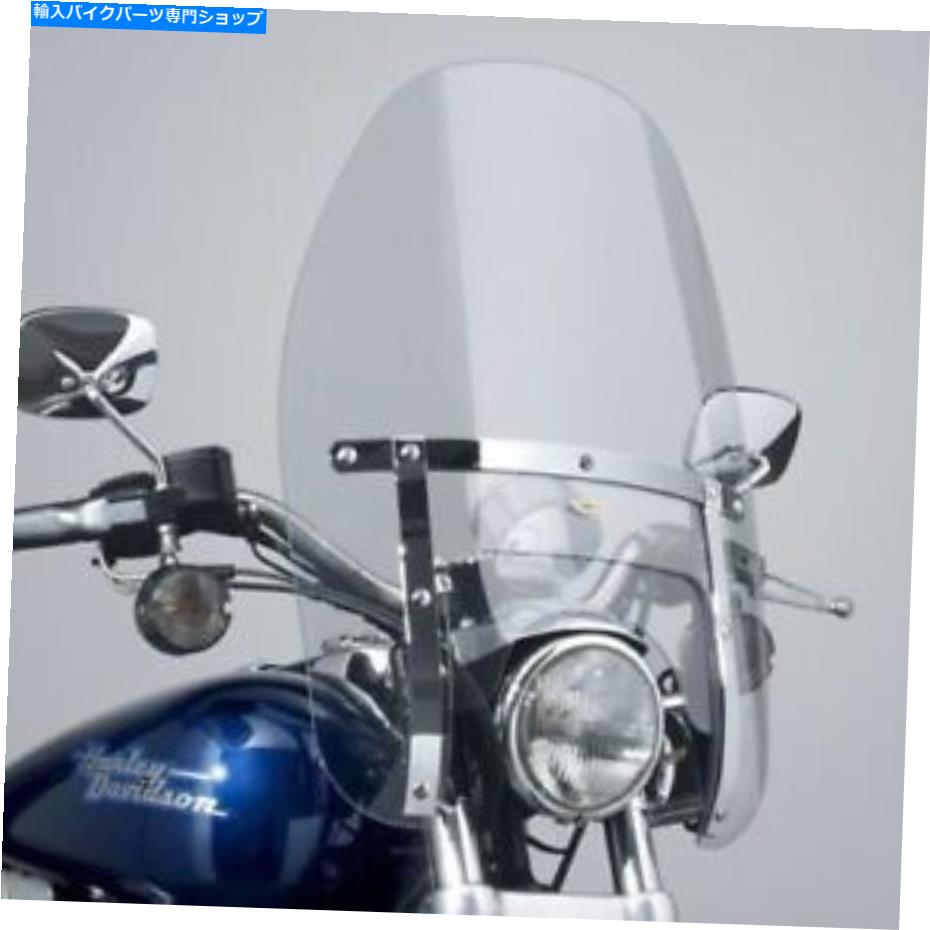 Windshield ナショナルサイクルN2220 - ヘビーデューティカスタムフロントガラス - ハーレー、インド、ホンダ National Cycle N2220 - Heavy-Duty Custom Windshield - Harley, Indian, Honda【並行輸入品】|Us Custom Parts Shop USDM