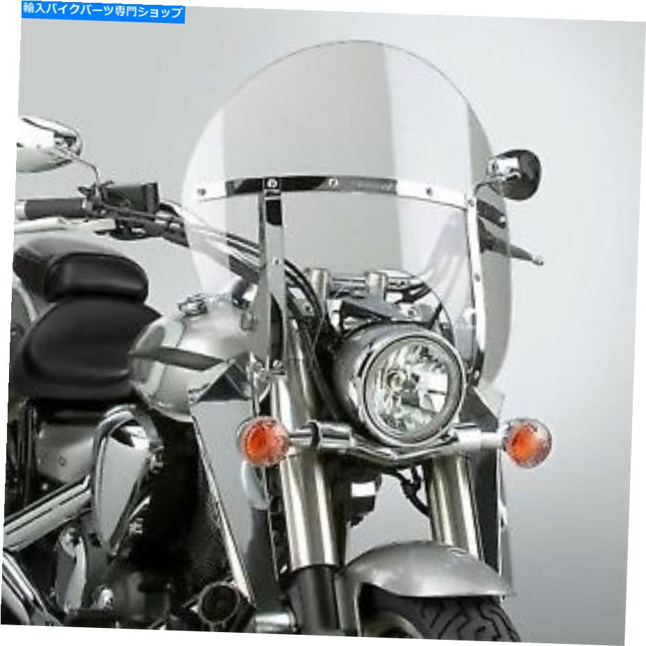 Windshield 国立サイクルスイッチブレード刻んだウィンドシールド、クリアN21435 KAW VN900C National Cycle SwitchBlade Chopped Windshield, Clear N21435 KAW VN900C【並行輸入品】