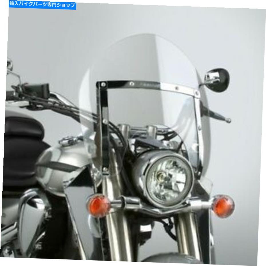 Windshield ホンダVT1300 / YAMAHA XVS - CLEAR - N21709 National Cycle Shorty Windshield for Honda VT1300 / Yamaha XVS - Clear - N21709【並行輸入品】