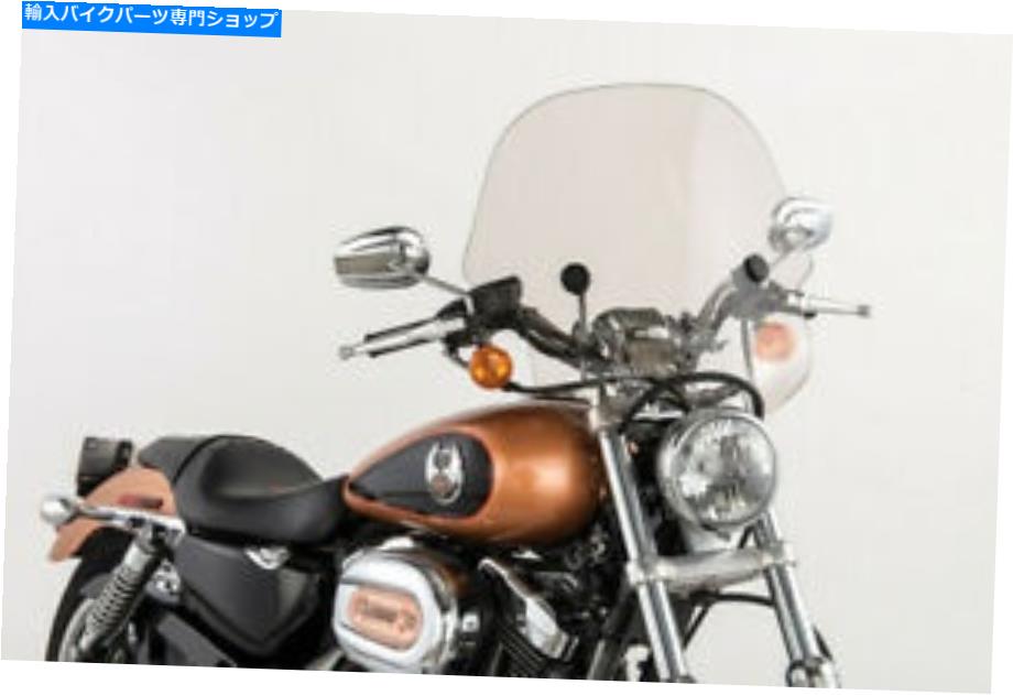 Windshield スリップストーマーSS-10 VIPER WINDSHAILD SMOIM W /ブラックハードウェア1-1 / 4「SS-10-T-1.25」 Slipstreamer Ss-10 Viper Windshield Smoke W/Black Hardware 1-1/4\