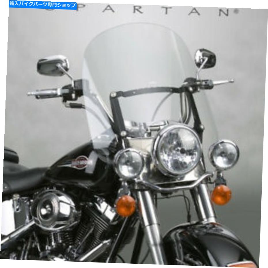Windshield ハーレー - ダビッドソンN21200用ナショナルサイクル18.50インチスパルタンウインドシールド National Cycle 18.50in Spartan Windshield for Harley-Davidson N21200【並行輸入品】|Us Custom Parts Shop USDM