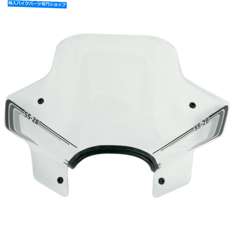 Windshield スリップストーマースポーツフェアリングウインドシールド（クリア）SS-28-C Slipstreamer Sport Fairing Windshield (Clear) SS-28-C【並行輸入品】