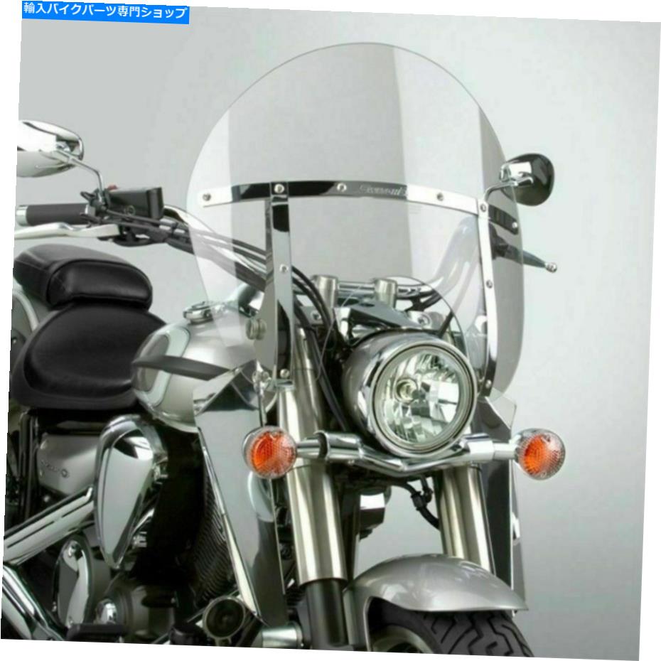 Windshield 国連サイクルN21423クリアスイッチブレードをみじん切り21インチリリースフロントガラス National Cycle N21423 Clear SwitchBlade Chopped 21" Quick Release Windshield【並行輸入品】｜Us Custom Parts Shop USDM 57,526円