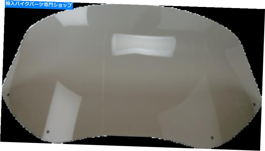 Windshield Windvestオートバイのフロントガラスビレットマウント12インチ。煙62-1210 Windvest Motorcycle Windshield Billet Mounts 12in. Smoke 62-1210【並行輸入品】