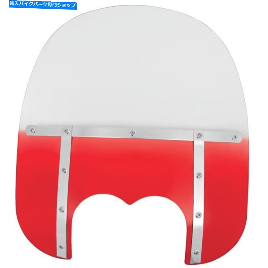 Windshield メンフィスの色合いメンフィス脂肪ウインドシールドMEM6832 Memphis Shades Memphis Fats Windshield MEM6832【並行輸入品】