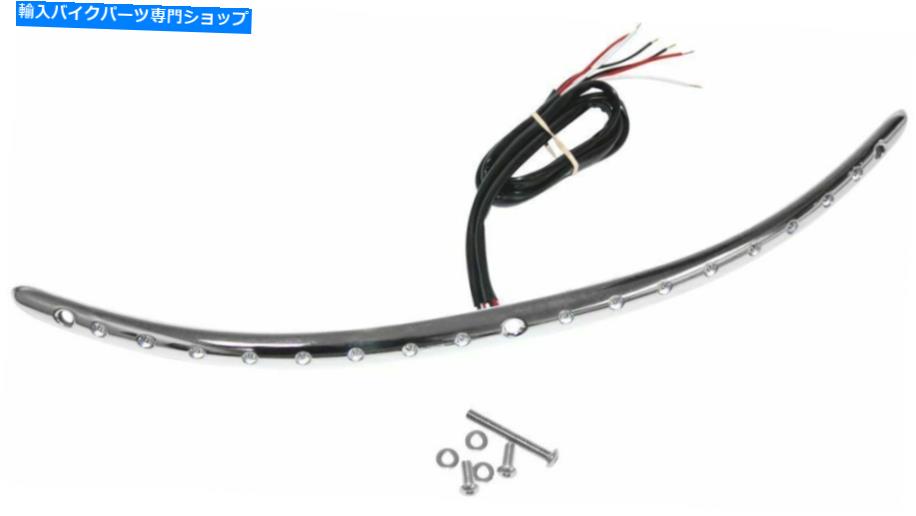 Windshield LaTeic Lighting Windshieldターンシグナルキットクロム/アンバー Letric Lighting Windshield Turn Signal Kit Chrome/Amber【並行輸入品】