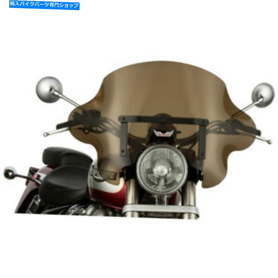 Windshield スリップストーマーファントムウインドシールド - 13インチ - 特大（ダークスモーク）SS-34-DSVQB Slipstreamer Phantom Windshield - 13\
