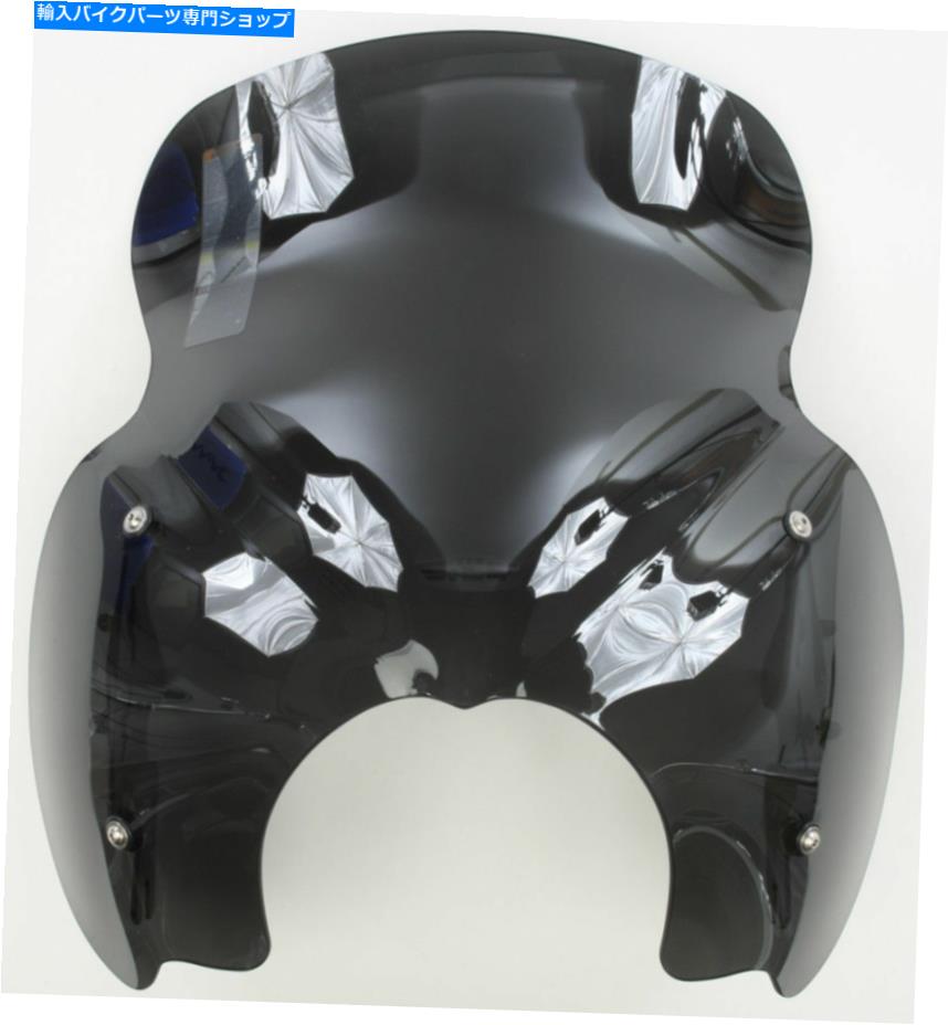 Windshield ナショナルサイクルウェーブクイックリリースフェアリングDAR KスモークN21605 MCインド NATIONAL CYCLE WAVE QUICK RELEASE FAIRING DAR K SMOKE N21605 MC Indian【並行輸入品】