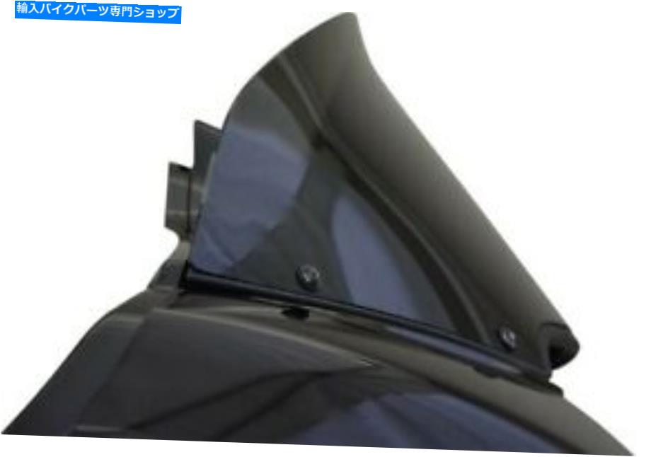 Windshield WIND VEST 68-9040交換用ウィンドスクリーン9「暗い煙 Wind Vest 68-9040 Replacement Windscreens 9" Dark Smoke【並行輸入品】|Us Custom Parts Shop USDM