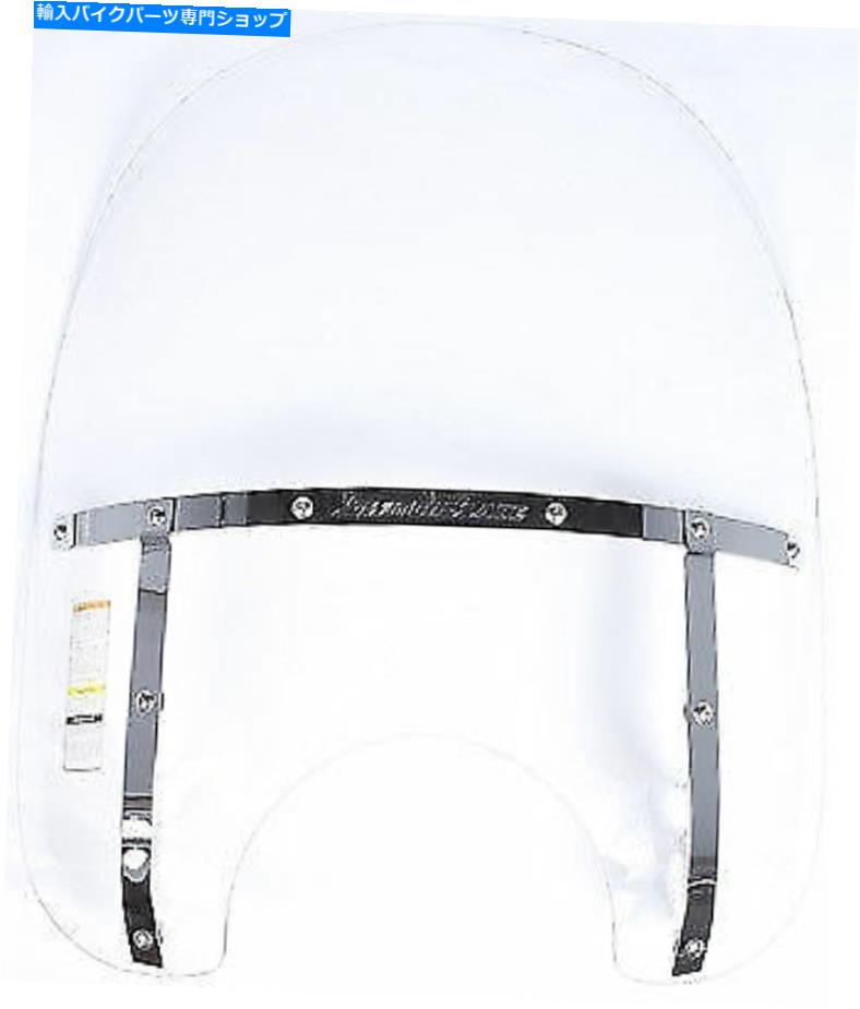 Windshield ナショナルサイクルスイッチブレード2アップフロントガラス、クリアN21107 55-7866 562-2213C National Cycle SwitchBlade 2-Up Windshield, Clear N21107 55-7866 562-2213C【並行輸入品】