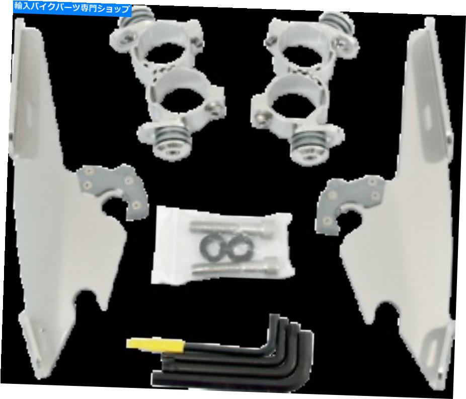 Windshield 脂肪/スリム・フロントガラスHD磨かれたMEK1986のためのトリガーロックマウントキット Trigger-Lock Mount Kit for Fats/Slim Windshield HD Polished MEK1986【並行輸入品】｜Us Custom Parts Shop USDM