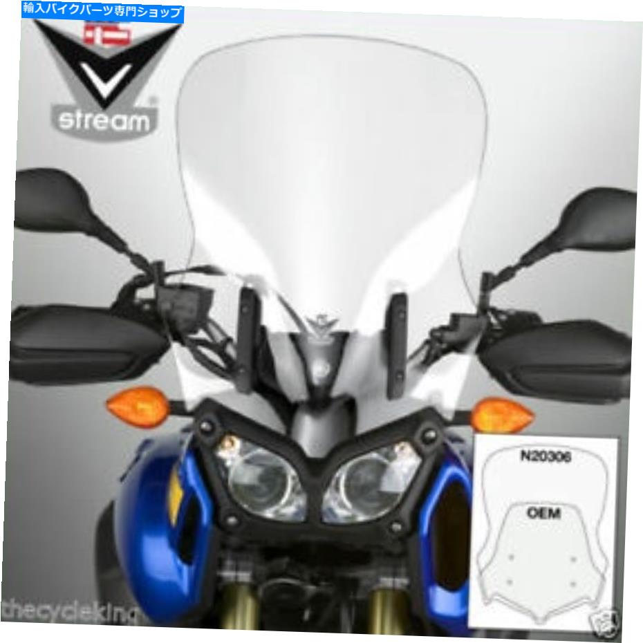 Windshield 12-13 Yamaha XT 1200スーパーテネール - 国民サイクルVSTREAM TOURING WINDSHIELD 12-13 Yamaha XT 1200 Super Tenere - National Cycle VStream Touring Windshield【並行輸入品】｜Us Custom Parts Shop USDM