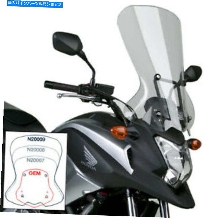 Windshield ストリートクリアFMRハードコーティングのためのNational Cycle N20009 VStream Windscreens National Cycle N20009 VStream Windscreens for Street Clear FMR Hardcoated【並行輸入品】