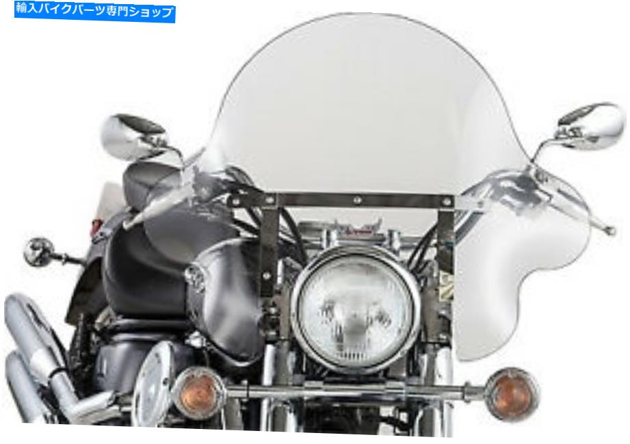 Windshield スリップストーマの交換用フロントガラス - 27-1 / 2インチ。 S-166V-C. Slipstreamer Replacement Windshield Vented - 27-1/2in. S-166V-C【並行輸入品】|Us Custom Parts Shop USDM