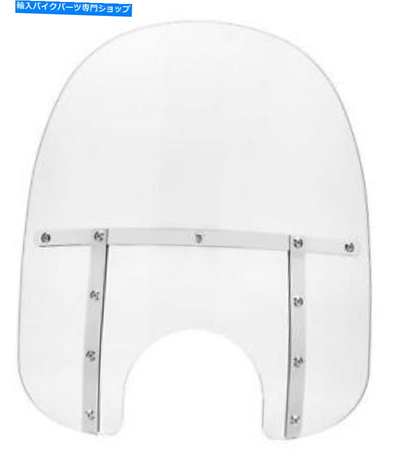 Windshield メンフィス色合い19 "街のためのメンフィスの脂肪のフロントガラスMEM3310 MEMPHIS SHADES 19" MEMPHIS FATS WINDSHIELDS FOR STREET MEM3310【並行輸入品】|Us Custom Parts Shop USDM
