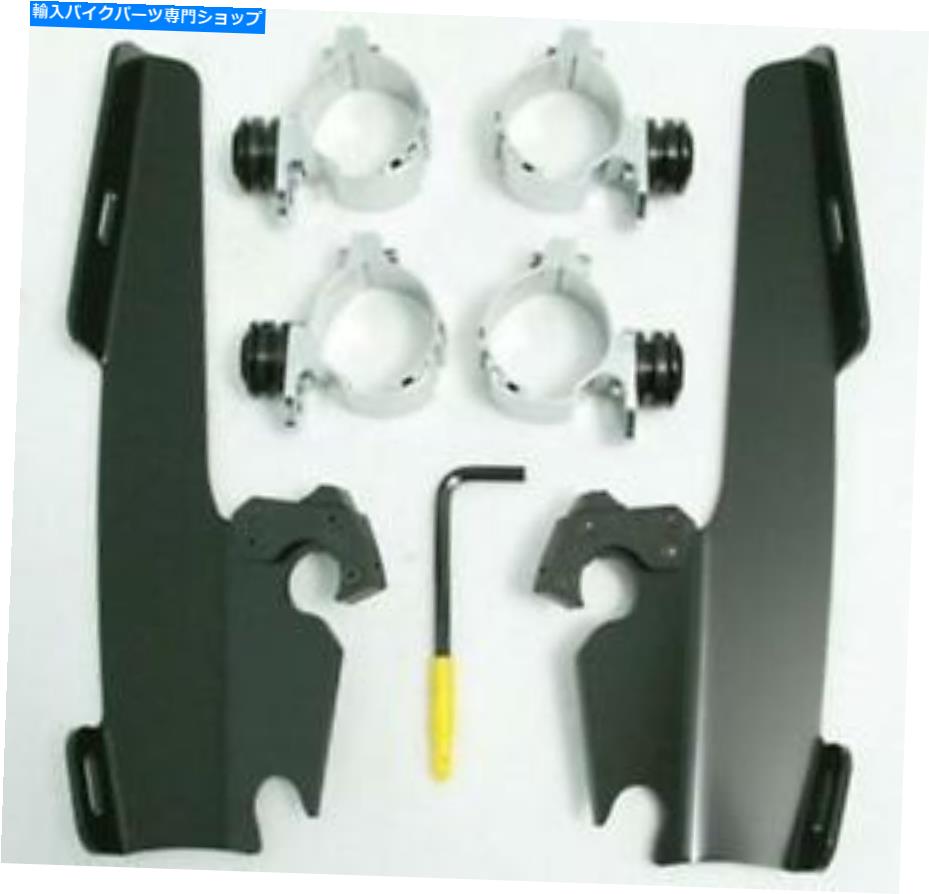 Windshield メンフィスシェードハードウェアFLST WO LB BLK MEK1952 WindShieldアクセサリー MEMPHIS SHADES HARDWARE FLST WO LB BLK MEK1952 WINDSHIELD ACCESSORIES【並行輸入品】|Us Custom Parts Shop USDM
