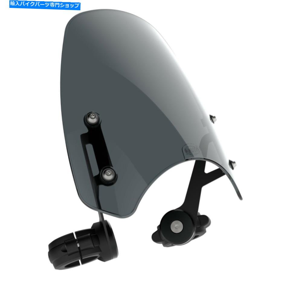 Windshield Harley-Davidson FXDLローライダー（1996-05） - ダートクラシックフライスクリーンダークタント Harley-Davidson FXDL Low Rider (1996-05) - Dart Classic Flyscreen in Dark Tint【並行輸入品】