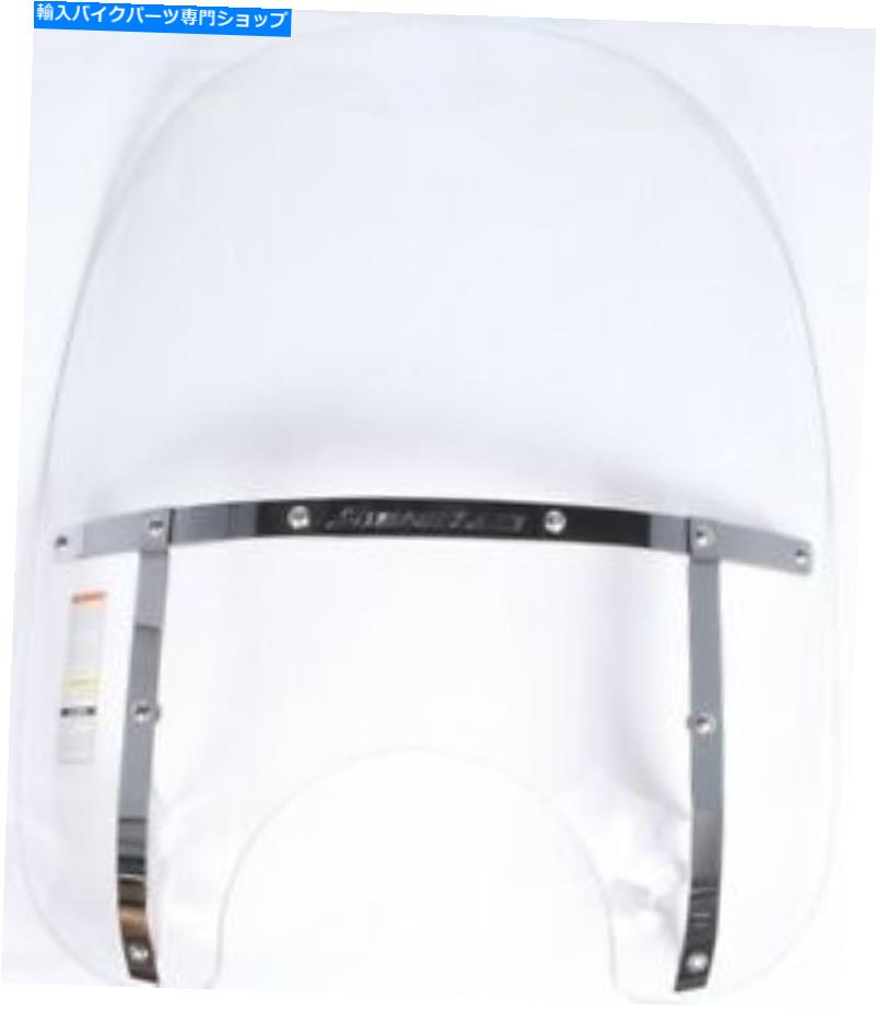 Windshield ナショナルサイクルスイッチブレードウインドシールド2アップ（クリア） - N21113 National Cycle Switchblade Windshield 2-Up (Clear) - N21113【並行輸入品】