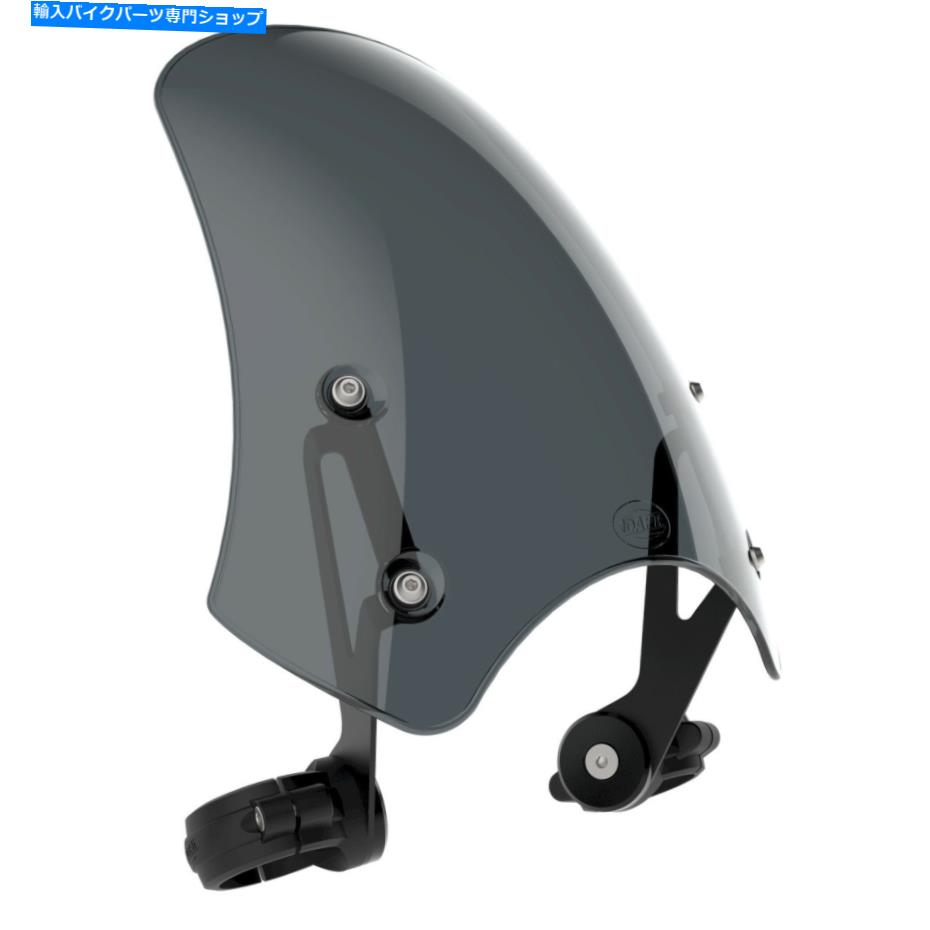 Windshield ハーレー - ダビッドソンFXDCスーパーグライド（2006-14） - ダーツマーリンフライスクリーンダークタント Harley-Davidson FXDC Super Glide (2006-14) - Dart Marlin Flyscreen in Dark Tint【並行輸入品】