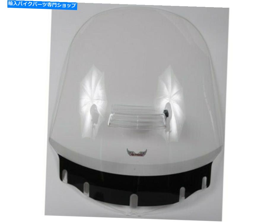 Windshield 通気口透明T-167VCとスリップストーマの交換用フロントガラスツラ Slipstreamer Replacement Windshield Tulsa Touring with Vents Clear T-167VC【並行輸入品】