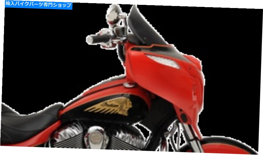 Windshield klock werksダークスモーク14 "フレアフロントガラス14 +インディアンチーフテインKW05-01-0497-DS Klock Werks DARK SMOKE 14" Flare Windshield 14+ Indian Chieftain KW05-01-0497-DS【並行輸入品】|Us Custom Parts Shop USDM