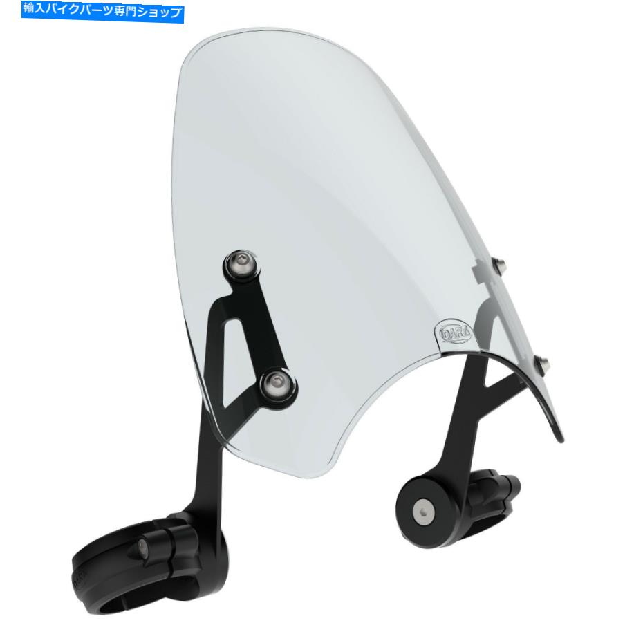 Windshield Harley-Davidson FXSブラックライン（2011-13） - ライト色合いのダーツクラシックフライスクリーン Harley-Davidson FXS Blackline (2011-13) - Dart Classic Flyscreen in Light Tint【並行輸入品】
