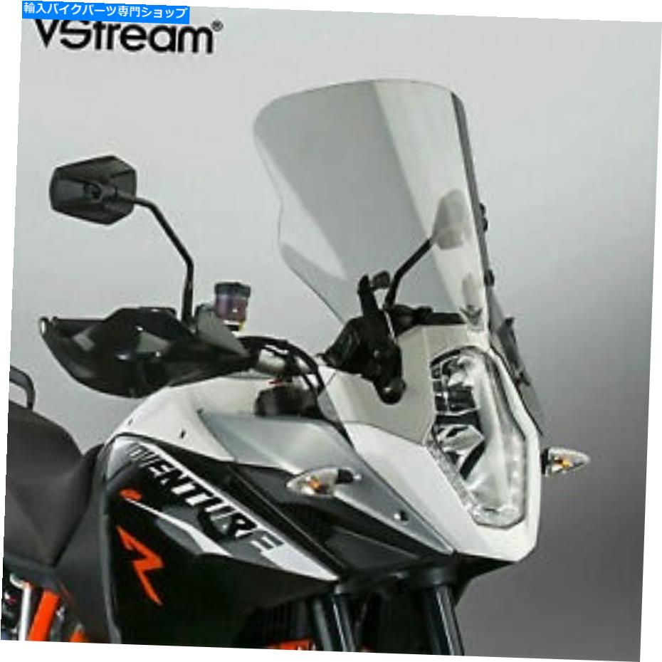 Windshield ナショナルサイクルフェアリングマウントVSTREAM WINDSHIELD（ダークシンク）N20801 National Cycle Fairing-Mount Vstream Windshield (Dark Tint) N20801【並行輸入品】