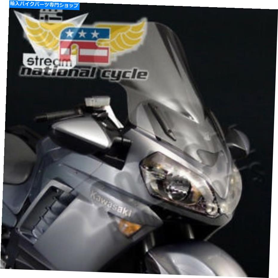 Windshield 国連サイクルVStream Windshield - 24.1in./clear N20102 National Cycle VStream Windshield - 24.1in./Clear N20102【並行輸入品】