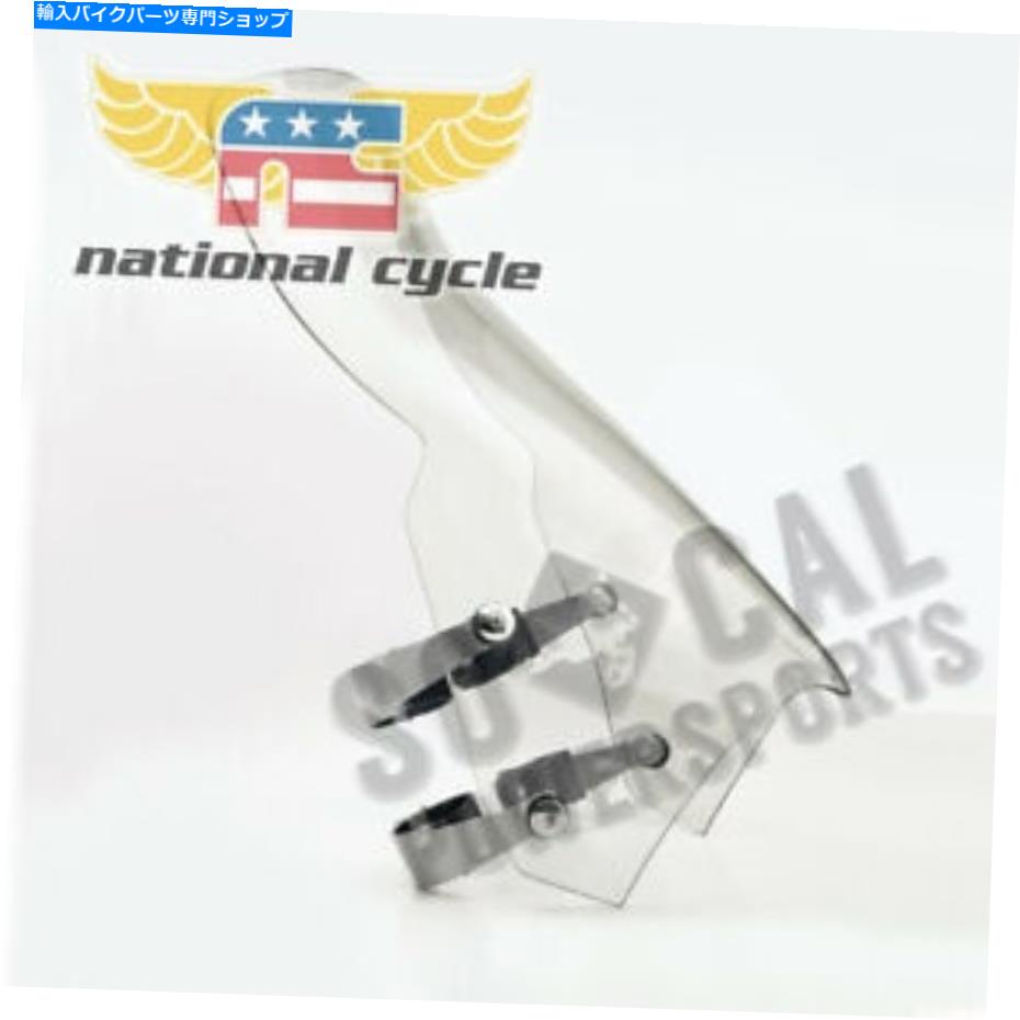 Windshield 国連サイクルN28217 VStream Windshield 22.2ライトタント - FMRがコーティングされました National Cycle N28217 VStream Windshield 22.2in. Light Tint - FMR Coated【並行輸入品】