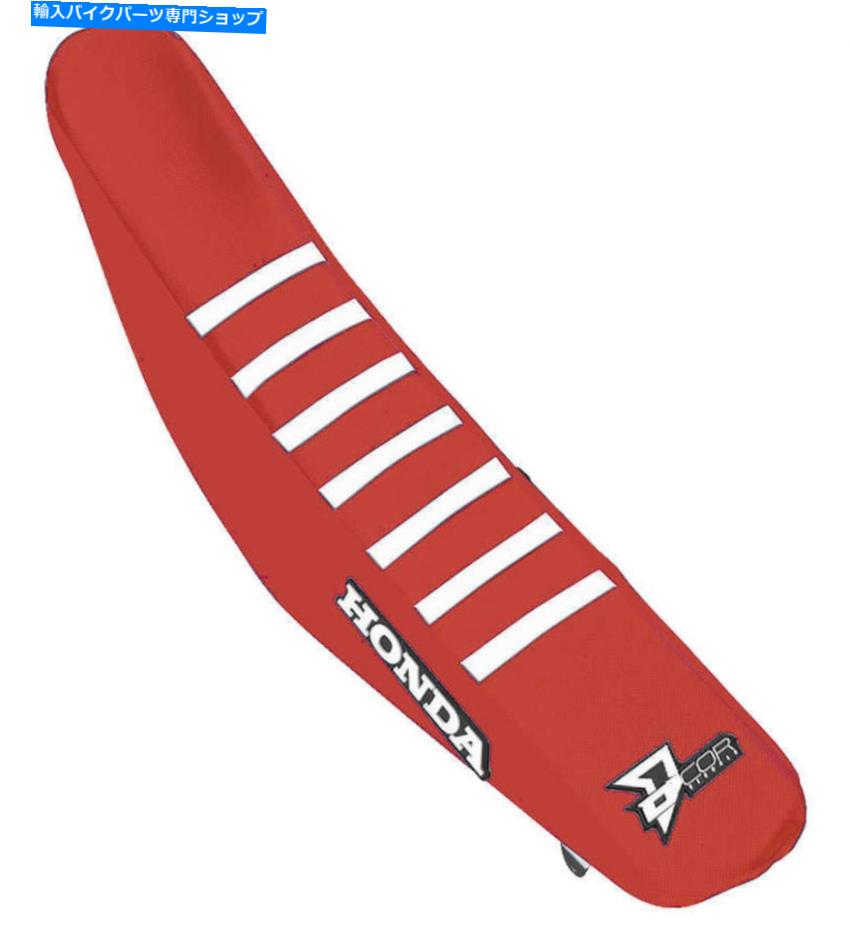 シート Dコルシートカバー2018 Geico Red / White W / Ribs 30-10-470 D COR SEAT COVER 2018 GEICO RED/WHITE W/RIBS 30-10-470【並行輸入品】