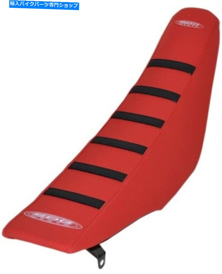シート SDG 6リブグリッパーシートカバー - レッドカバー/ブラックリブスタンダード95923KRR 0821-2592 SDG 6-Rib Gripper Seat Cover - Red Cover/Black Ribs Standard 95923KRR 0821-2592【並行輸入品】