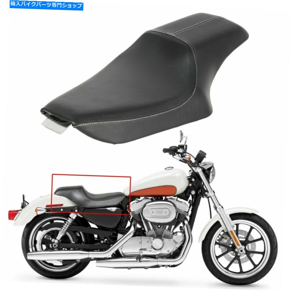 シート Harley 2004-2016 Sportster Iron XL 883 XL1200のための2つの運転席旅客席 Two Up Driver Passenger Seat For Harley 2004-2016 Sportster Iron XL 883 XL1200【並行輸入品】