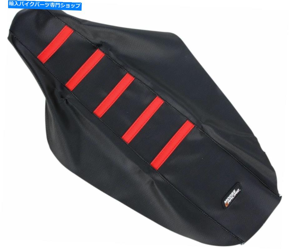 シート ムースレーシングリブシートカバーブラックレッドホンダCR 80 125 250 CRF 250R 250X 450R Moose Racing Ribbed Seat Cover Black Red Honda CR 80 125 250 CRF 250R 250X 450R【並行輸入品】