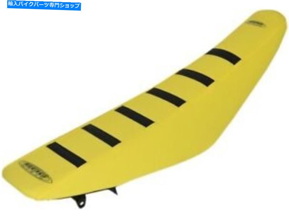 シート SDG 6リブグリッパーシートカバーブラックリブ/イエロートップ/イエロー側面＃95925KYY SDG 6-Rib Gripper Seat Cover Black Ribs/Yellow Top/Yellow Sides #95925KYY【並行輸入品】