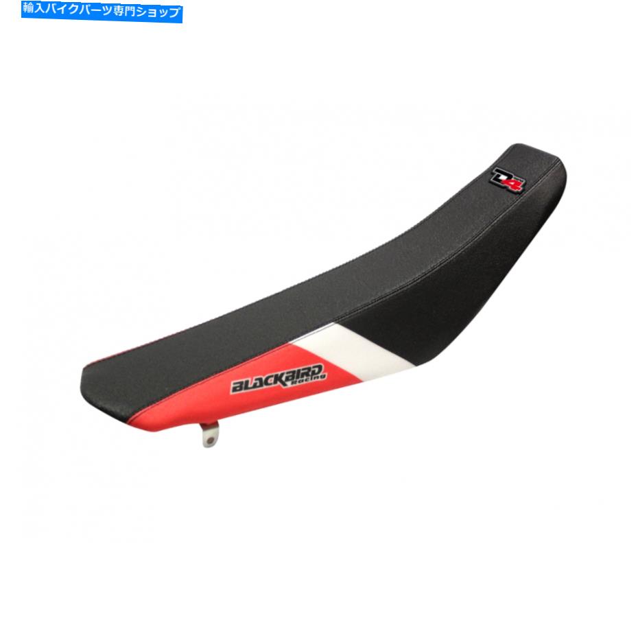 シート シートカバーサドルホンダCR 500 1991 - 2001ブラックレッドアンチスリップ Seat Cover Saddle Honda Cr 500 1991 - 2001 Black Red anti Slip【並行輸入品】