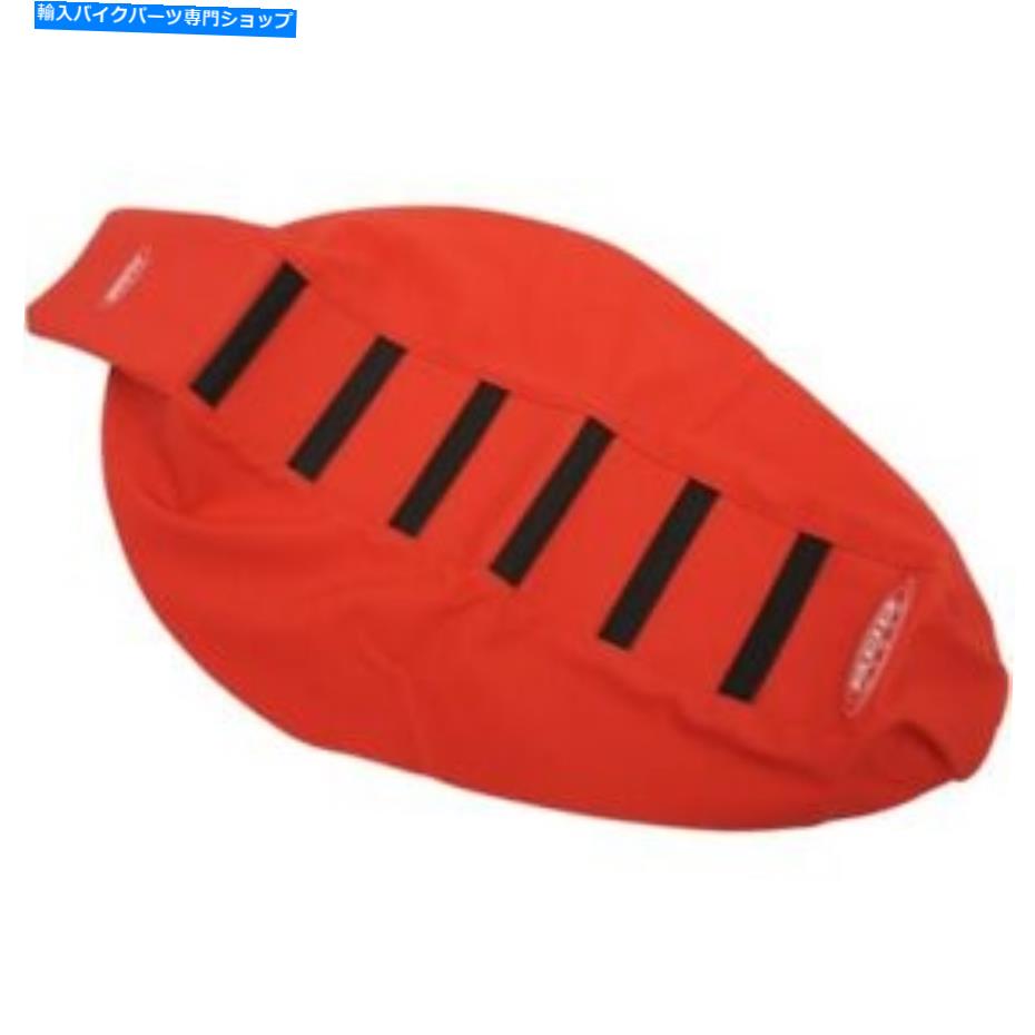 シート SDG 6リブグリッパーシートカバーブラックリブ/レッドトップ/赤の側面＃95931KRRホンダ SDG 6-Rib Gripper Seat Cover Black Ribs/Red Top/Red Sides #95931KRR Honda【並行輸入品】