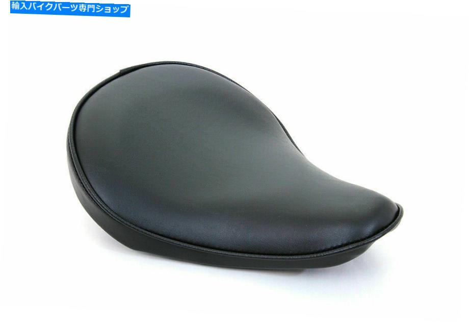 シート V-Twinによるハーレーダビッドソン用ブラックビニールソロシート Black Vinyl Solo Seat for Harley Davidson by V-Twin【並行輸入品】