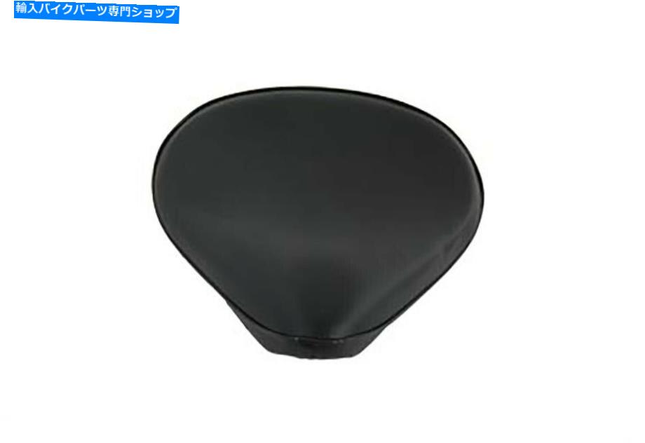 シート ブラックビニールソロシートはハーレー - ダビッドソンにフィットします Black Vinyl Solo Seat fits Harley-Davidson【並行輸入品】