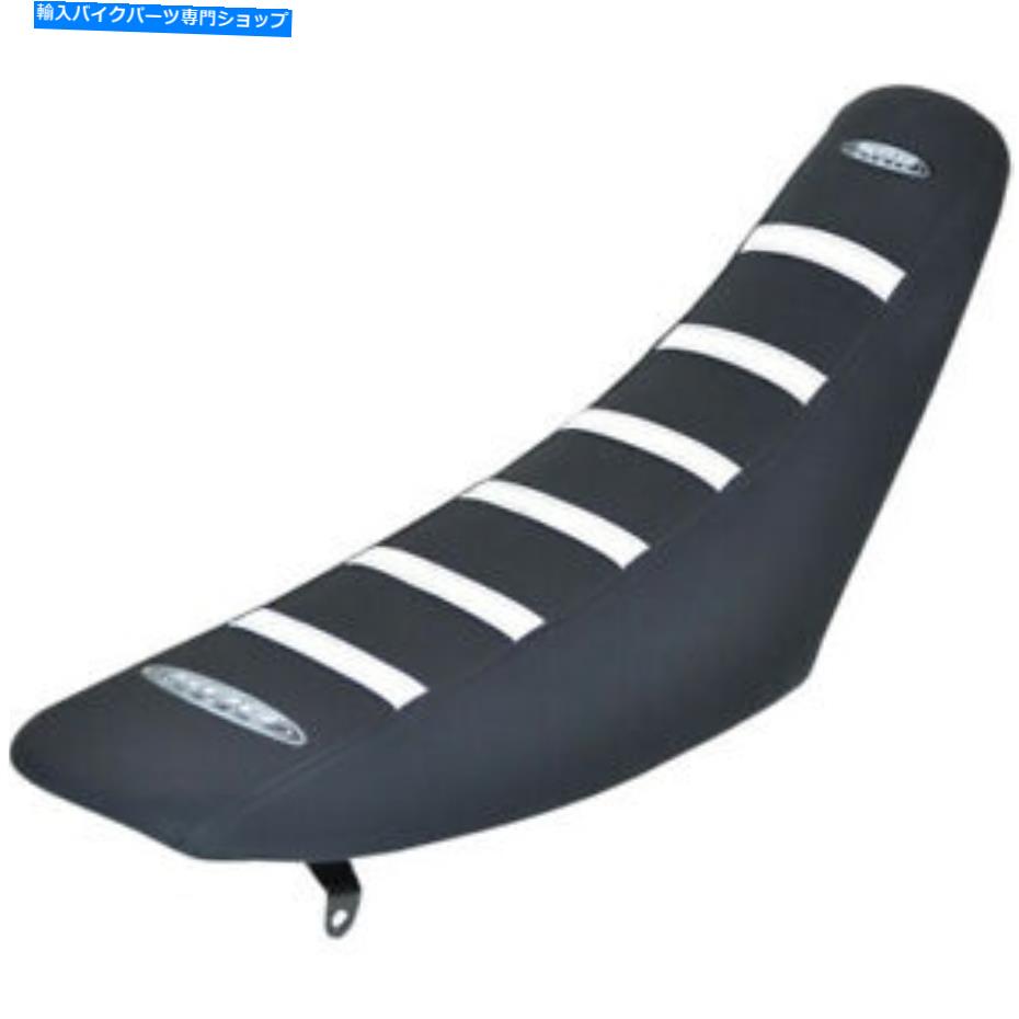 シート SDG 6リブグリッパーシートカバー - DRZ 450（ブラック/ホワイト）95913WK SDG 6-Rib Gripper Seat Cover - DRZ 450 (Black / White) 95913WK【並行輸入品】