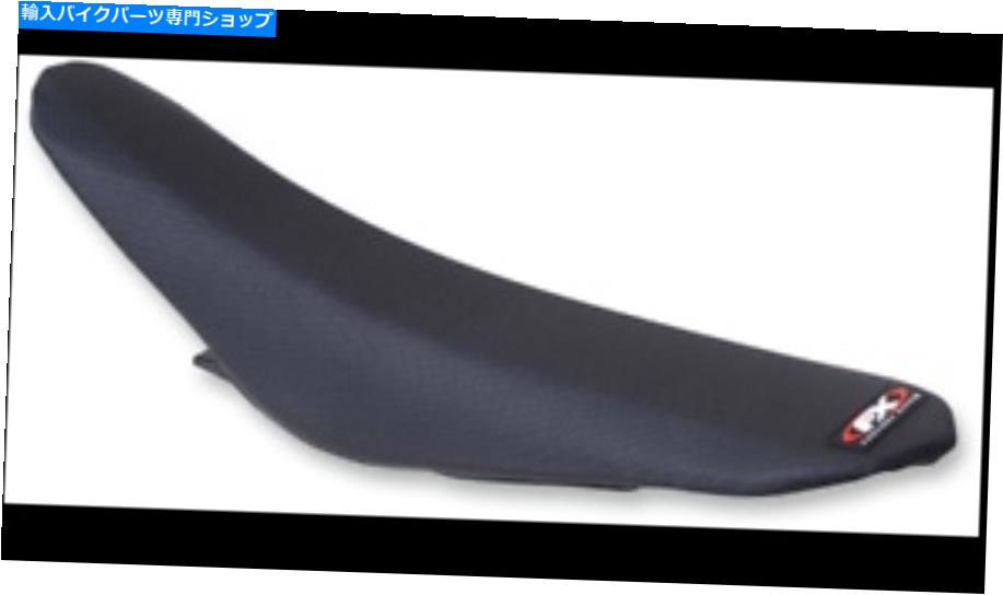シート Husqvarna fe fe fc te tcモデルのための新しいFX工場EFFEXすべてのグリップブラックシートカバー New FX Factory Effex All Grip Black Seat Cover For Husqvarna FE FC TE TC Models【並行輸入品】